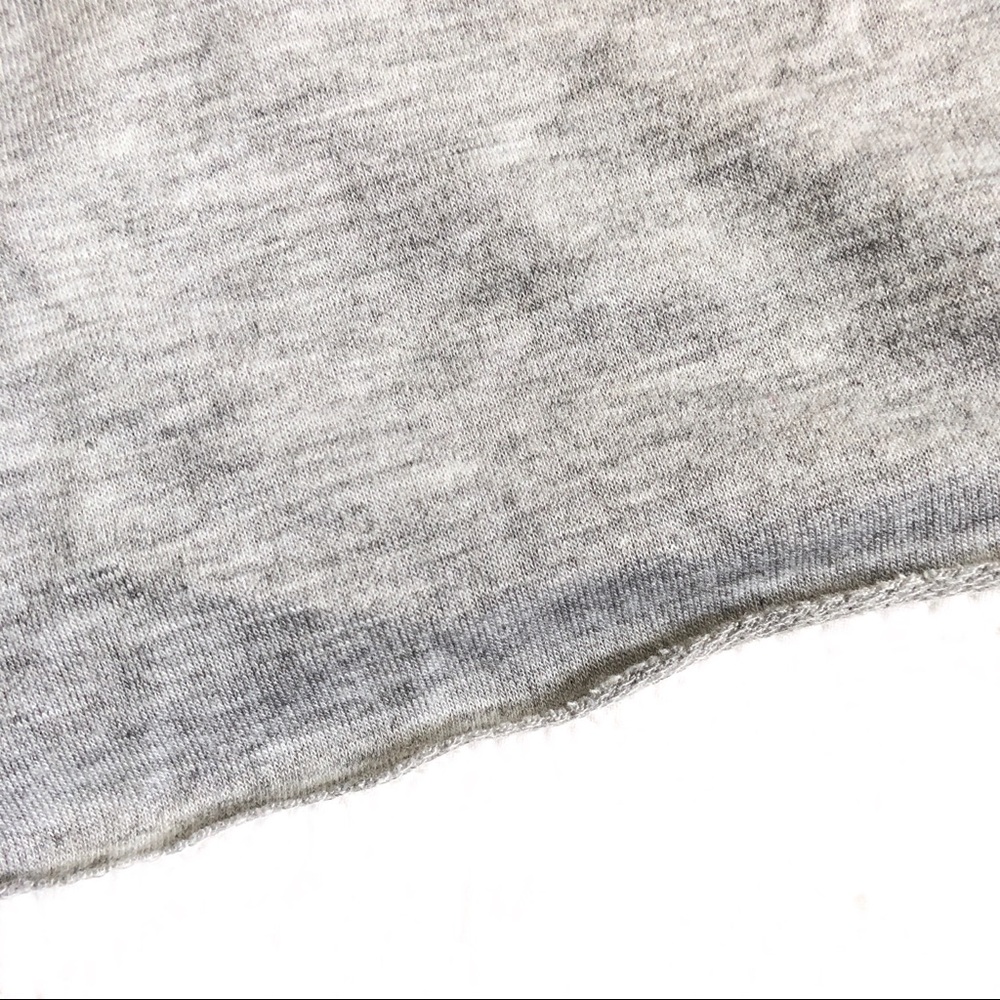 Sequins Hoodie FRIDAY MOOD REBELLIOUS ONE Hoodie Relaxed Fit Top Gray Bl… - Picture 8 of 10